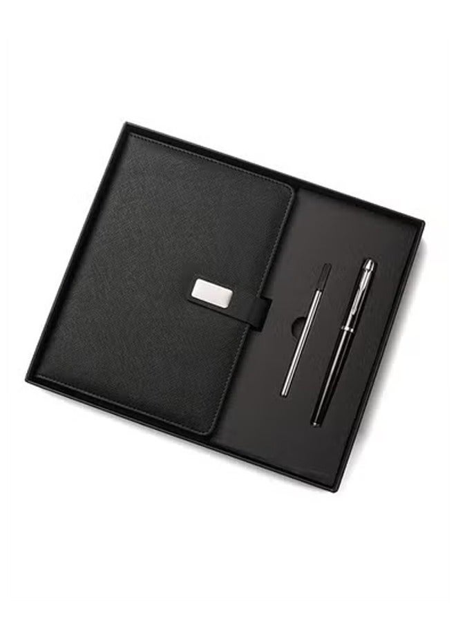 ZCM-HAPPY Premium Notebooks and Diaries Gift Box Set with Notepads Premium Ballpoint Pens Signature Pens Journal Notebook Writing Pads Custom Notebooks Professional Notepad - Image 1